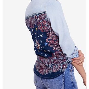 NWT- Amazing Free People Button Down Shirt